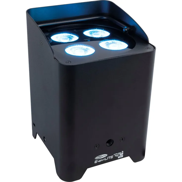 SHOWTEC EventLITE 4/10 Q6 Mit kabellosem DMX – schwarz