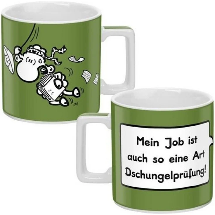 Tasse - Job - ca. 450 ml - Ø ca. 9 cm – Bild 1