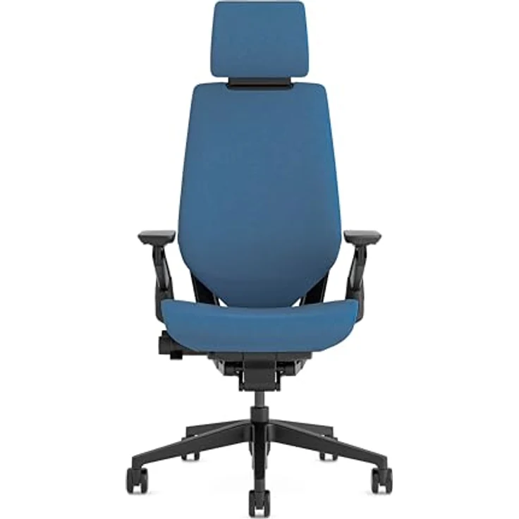 Steelcase Gesture Bürostühle, Stainless Steel, Kobalt, One Size – Bild 5