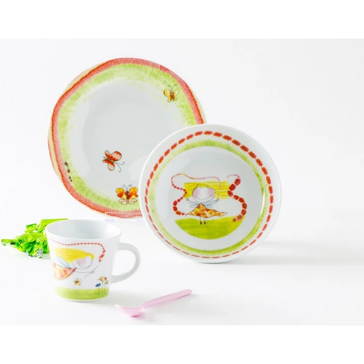 KAHLA Suppenschale Kids, tiefer Teller 18 cm, Porzellan, (1-tlg), spülmaschinenfest, mikrowellenfest, stapelbar, Made in Germany – Bild 3