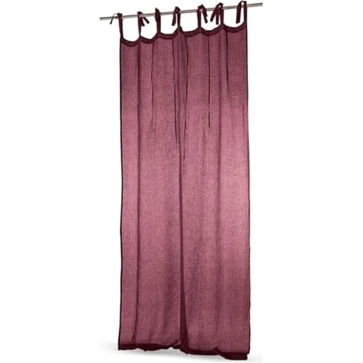 Mirabeau Vorhang Gardine Adara bordeaux