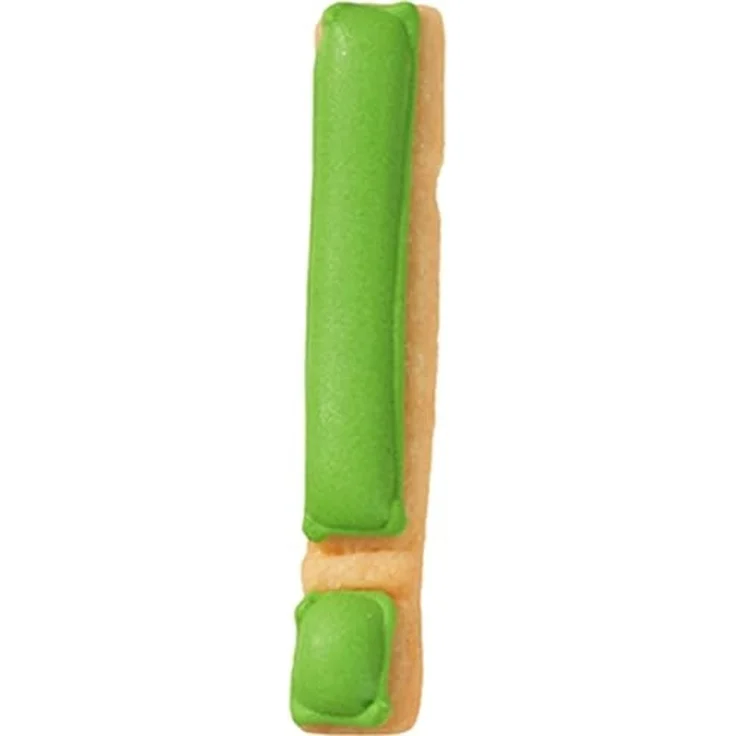 Ausstecher Ausrufezeichen 10 cm Edelstahl [PG rot] – Bild 2
