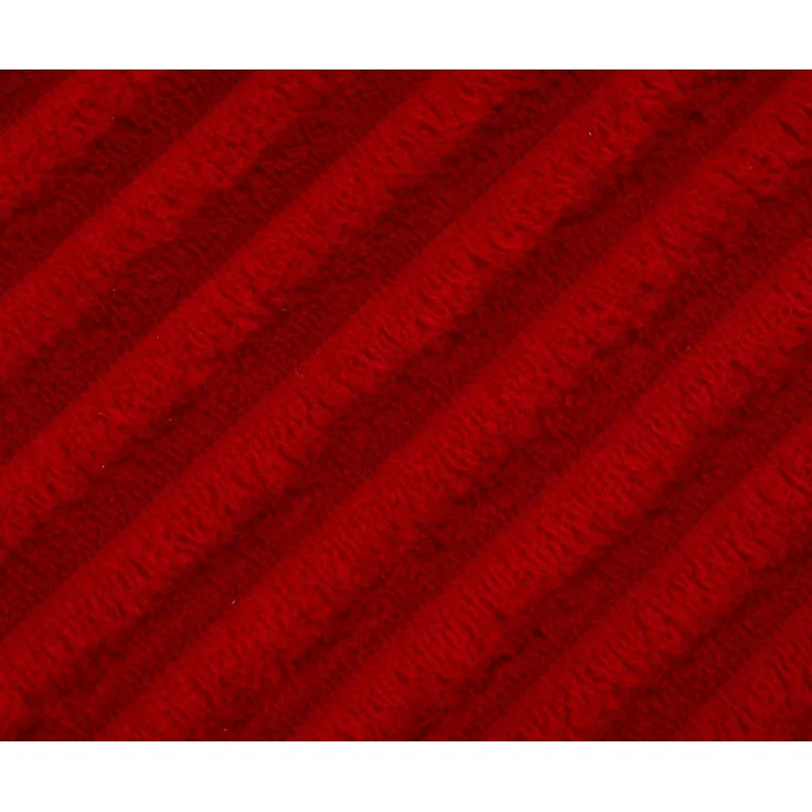 Gözze Badematte Berlin, Höhe 7 mm, rutschhemmend beschichtet, fußbodenheizungsgeeignet, Polyester, rechteckig, Badteppich, Uni Farben, Cord Optik, waschbar – Bild 4