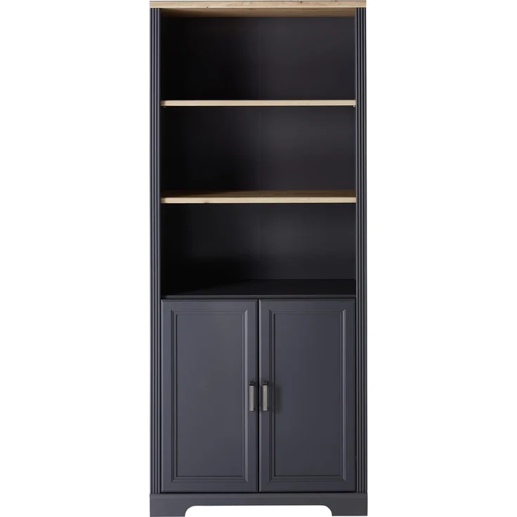 Regal-Set >Jasmin< in Graphit - 258x204x38cm (BxHxT) – Bild 2