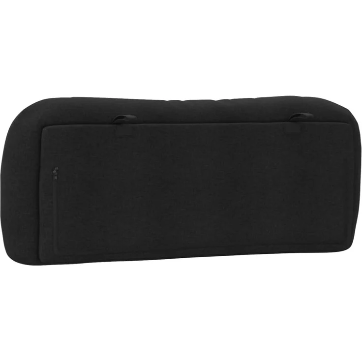 vidaXL Kopfteil-Kissen Schwarz 100 cm Stoff 374551 – Bild 10