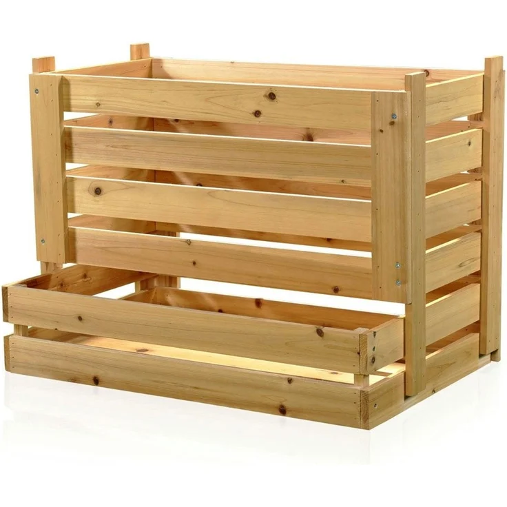 Universalkiste für Kartoffeln Wein Obst Äpfel Kartoffelkiste Vorratskiste Holz – Bild 6