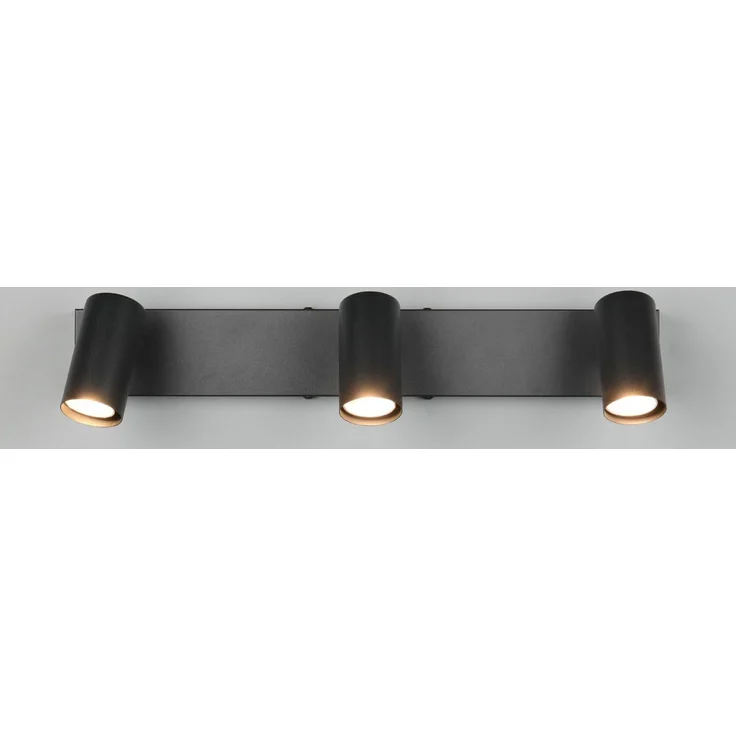 Deckenstrahler TARYN Schwarz 3-flammig, Breite 41cm – Bild 5