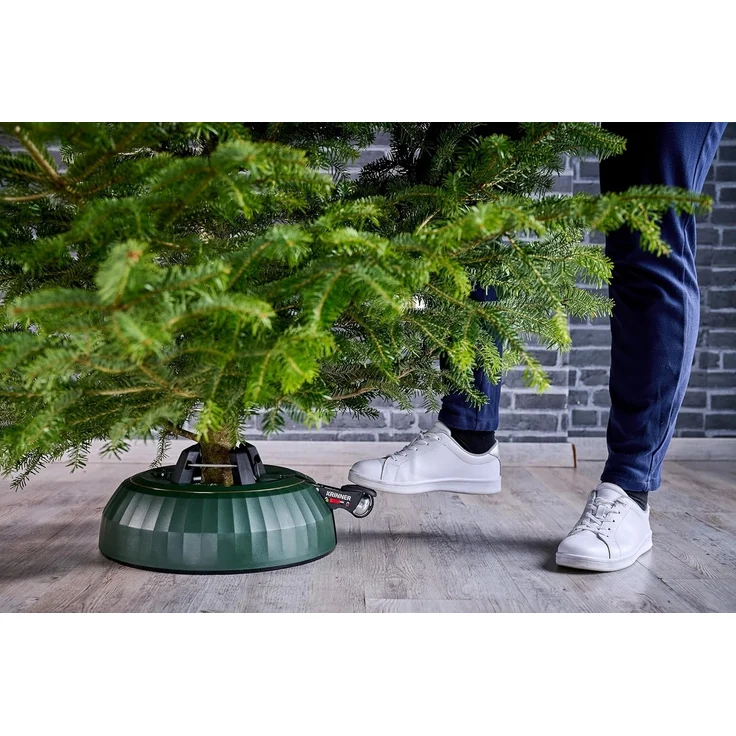 Krinner X-280 Deluxe Christbaumständer, bis 280 cm Baumhöhe, Stamm max. Ø 12 cm – Bild 4