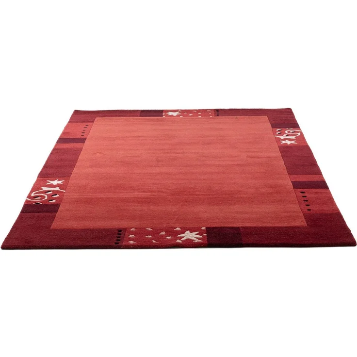 THEKO Wollteppich Royal Ganges, rechteckig, Höhe: 13 mm, 95% Wolle, mit Bordüre, ideal im Wohnzimmer & Schlafzimmer – Bild 3