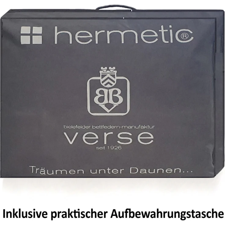 Extra warme 100% Winter Daunendecke Holsteiner Daunen 135x200 1380g – Bild 8