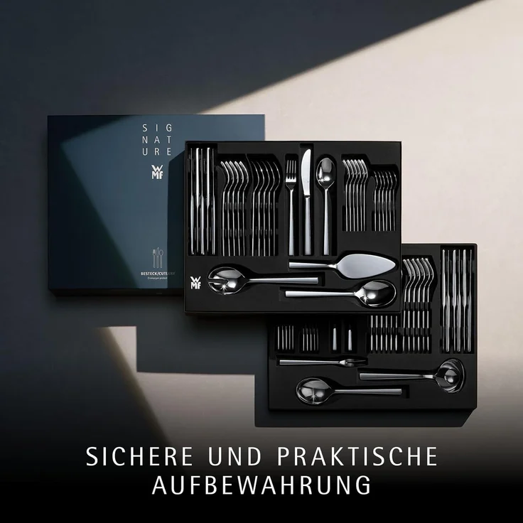 WMF 'Sonic' Besteck-Set, 66-teilig, Cromargan protect® silber – Bild 9