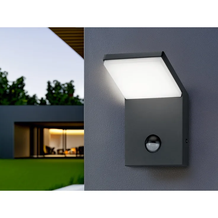 LED Außenwandleuchte mit Bewegungssensor PEARL