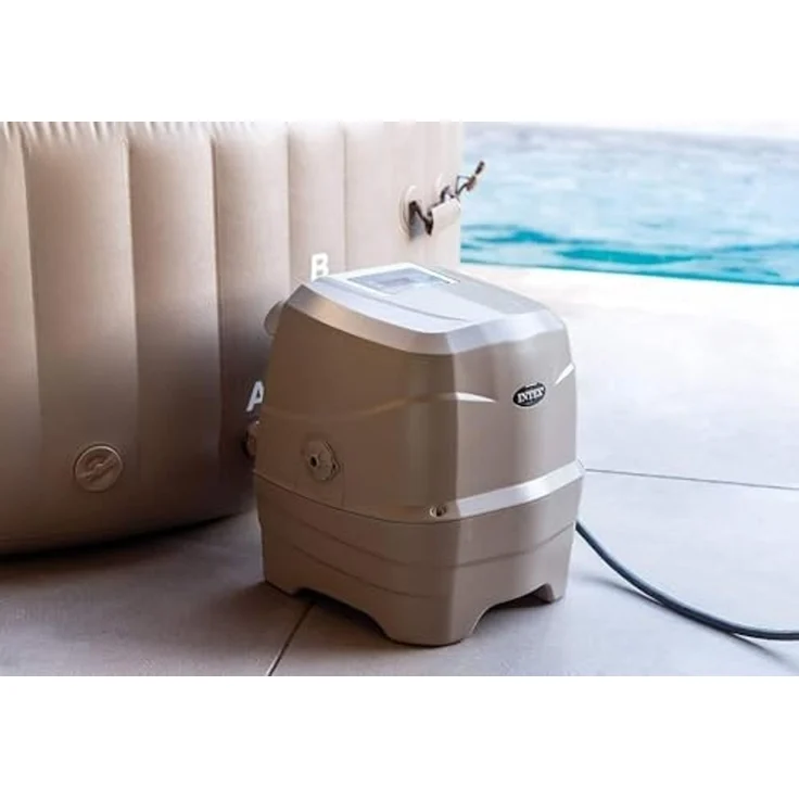 Intex Whirlpool Pure SPA "Bubble" Massage, (Set, 6-tlg), für 4 Personen – Bild 7