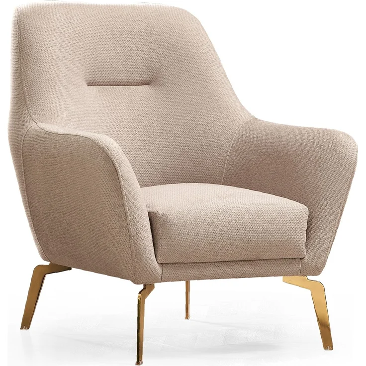 Sitzgruppe/Sofa Set - Wohnzimmergarnitur "Liora" 3+3+1-Beige – Bild 4