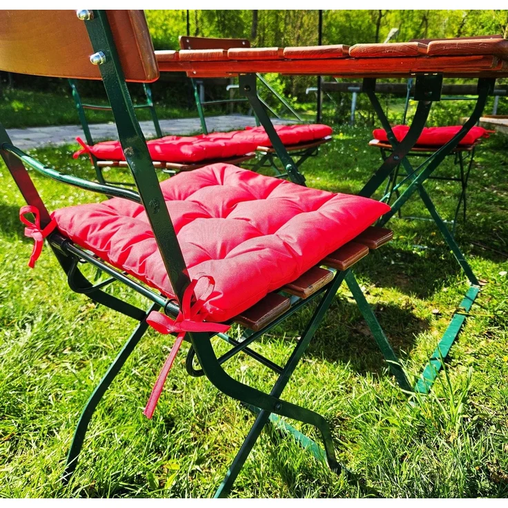 JACK Stuhlkissen JACK Outdoor 38x38cm Sitzkissen Lounge Kissen Sitzkissen Wasserfest, mit Lotus Effekt, robust, strapazierfähig, für Innen & Außen – Bild 3