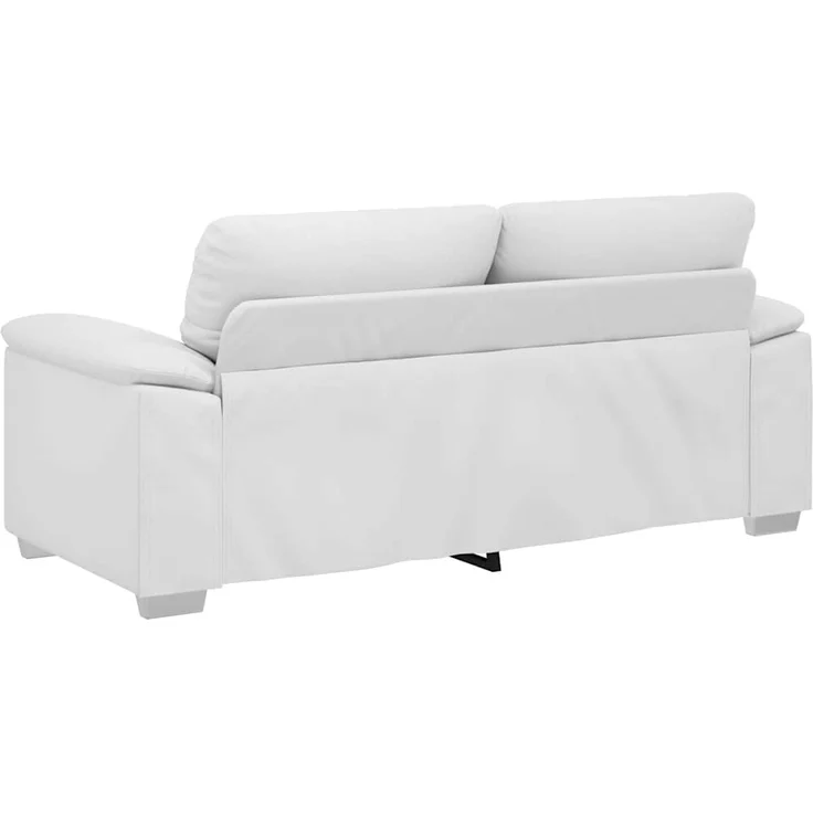 vidaXL 2-Sitzer-Sofa Weiß 180x81x84 cm Kunstleder 4105344 – Bild 5