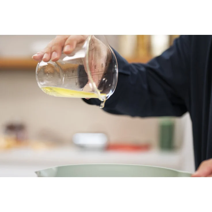 Mepal Glasmessbecher Chef It 500 ml mit Deckel Navy – Bild 2