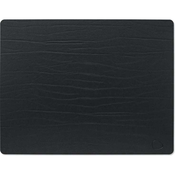 LIND DNA Table Mat Square L 35x45 cm Buffalo Black