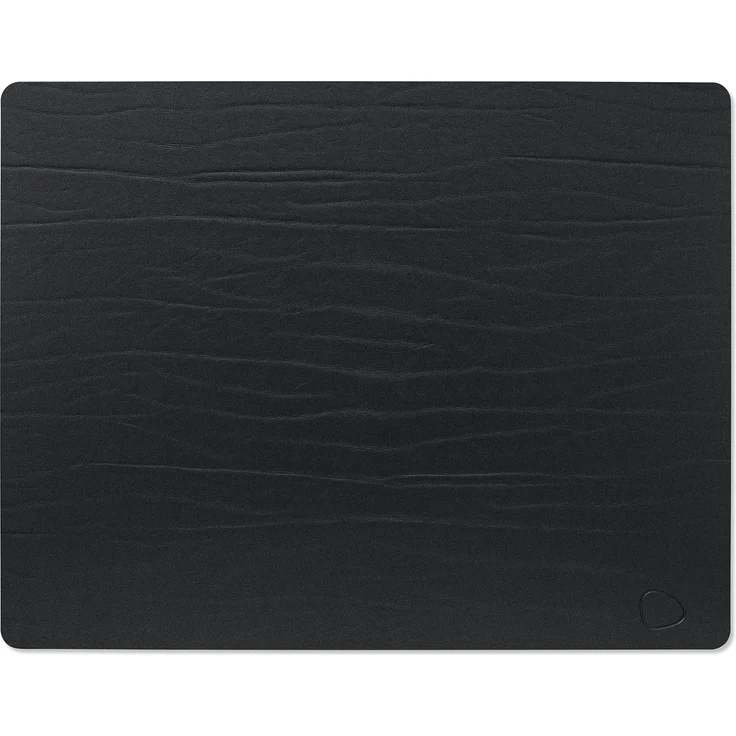 LIND DNA Table Mat Square L 35x45 cm Buffalo Black