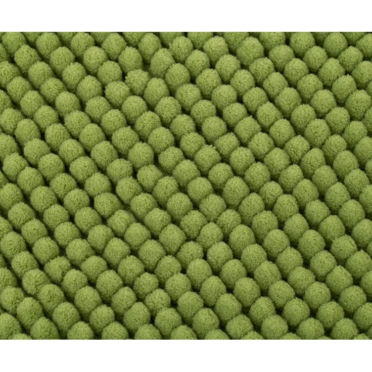 Gözze Badematte Chenille, Höhe 15 mm, rutschhemmend beschichtet, fußbodenheizungsgeeignet, Polyester, rechteckig, Badteppich, Uni Farben, besonders weich durch Microfaser, waschbar – Bild 5