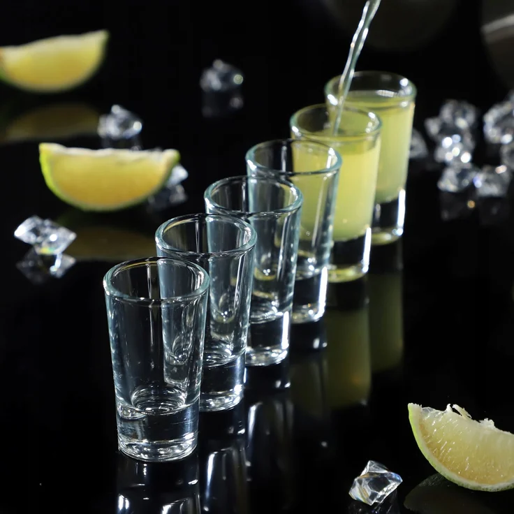 KADAX Wodka Schnapsgläser 25ml Set Gläserset 6tlg – Bild 8