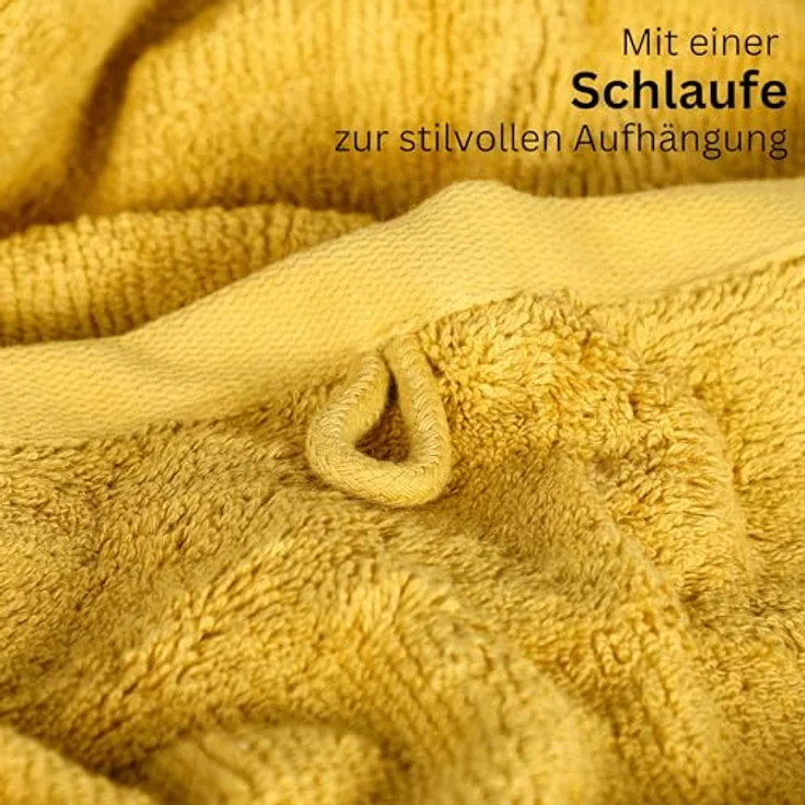 SCHÖNER WOHNEN-Kollektion Badetuch Sense, Frottee (1-St), mit Velourborte, hautschmeichelnde Airtouch Qualität, super weich – Bild 4