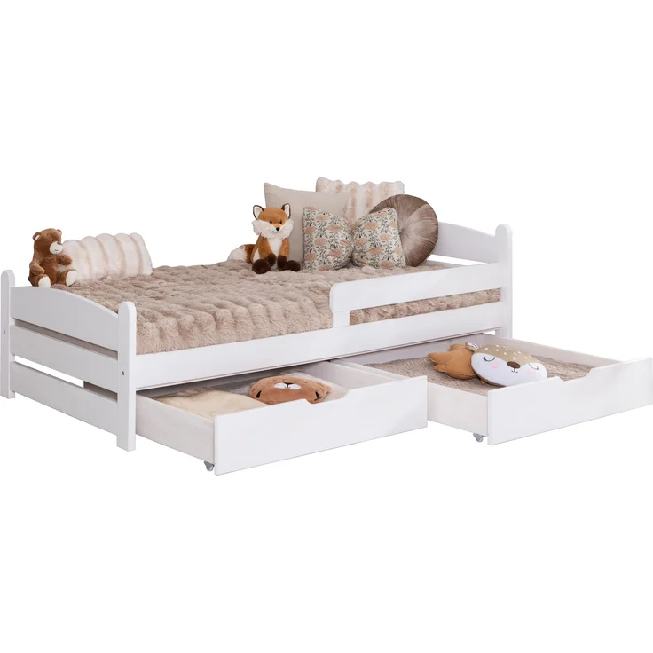 Kinderbett Einzelbett "Mello" 90x200 Kiefer massiv