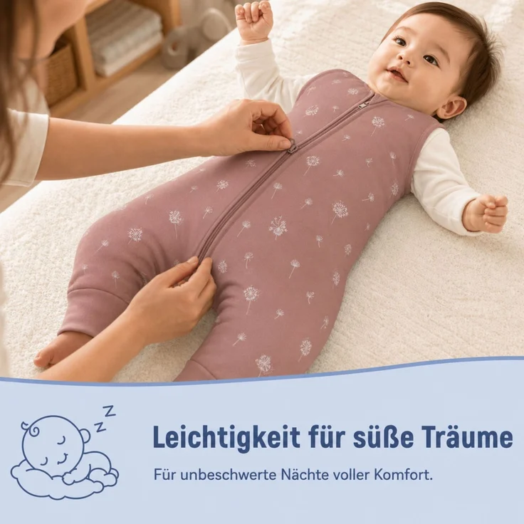 Fillikid Sommerschlafsack mit Beinen Exklusiv – Bild 9