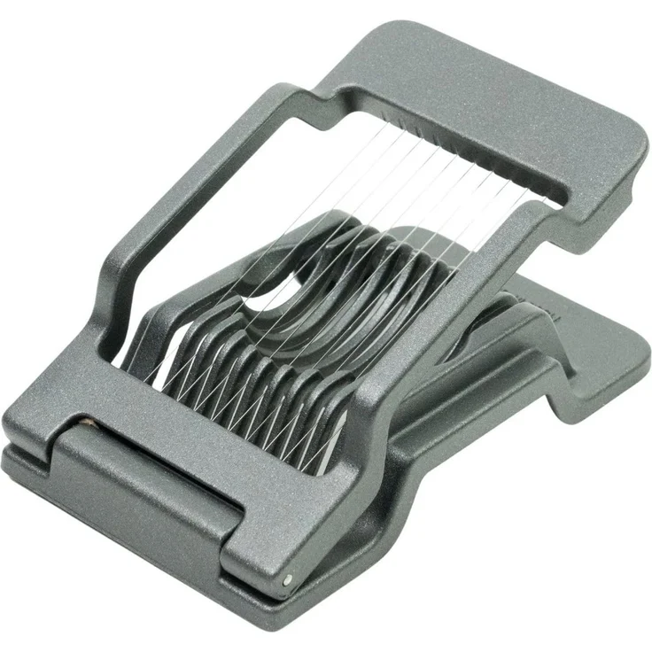 Thiru Eierschneider Eierteiler - Mehrzweck mit Edelstahl Schneiddrähten für Eiergröße S-L, Edelstahl Schneiddrähte, Eiergröße S-L, Rezept E-Book, Made in Germany – Bild 1