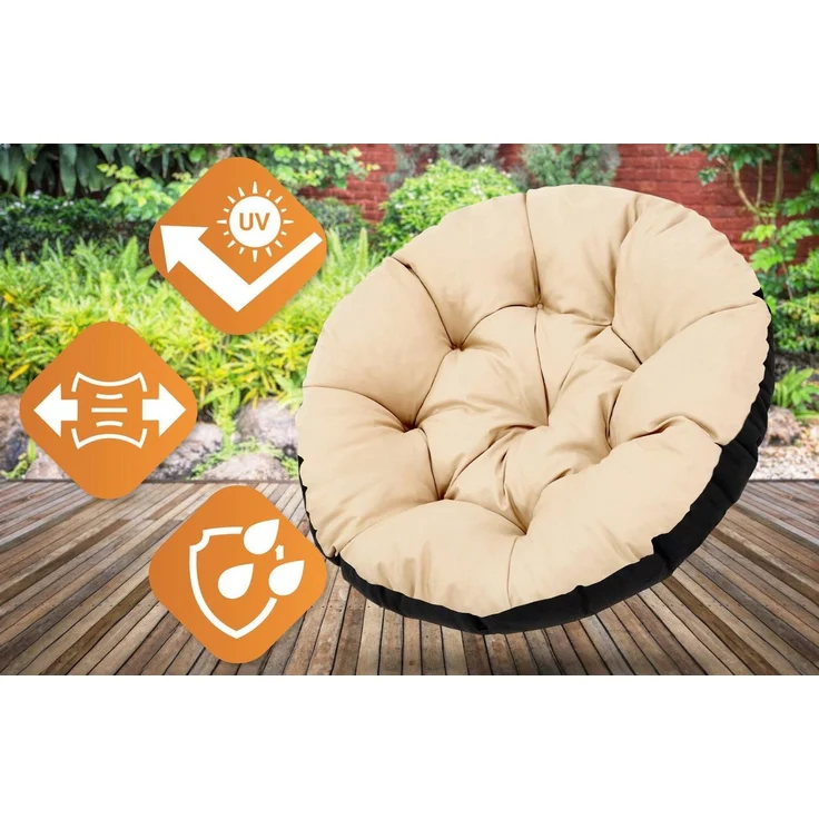 Amazinggirl Sitzkissen Papasansessel Kissen 100 cm Sitzkissen Outdoor - Hängesessel – Bild 3