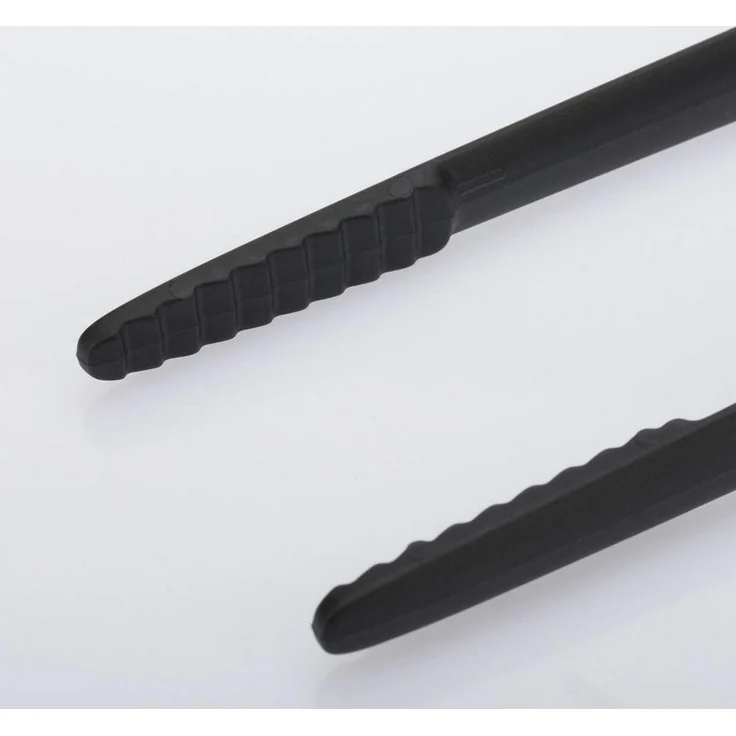 Westmark Brat-/Servierpinzette und Grillzange, Set 2-tlg, Kunststoff, Länge: 29 und 33 cm, Schwarz, 286922E7 – Bild 2