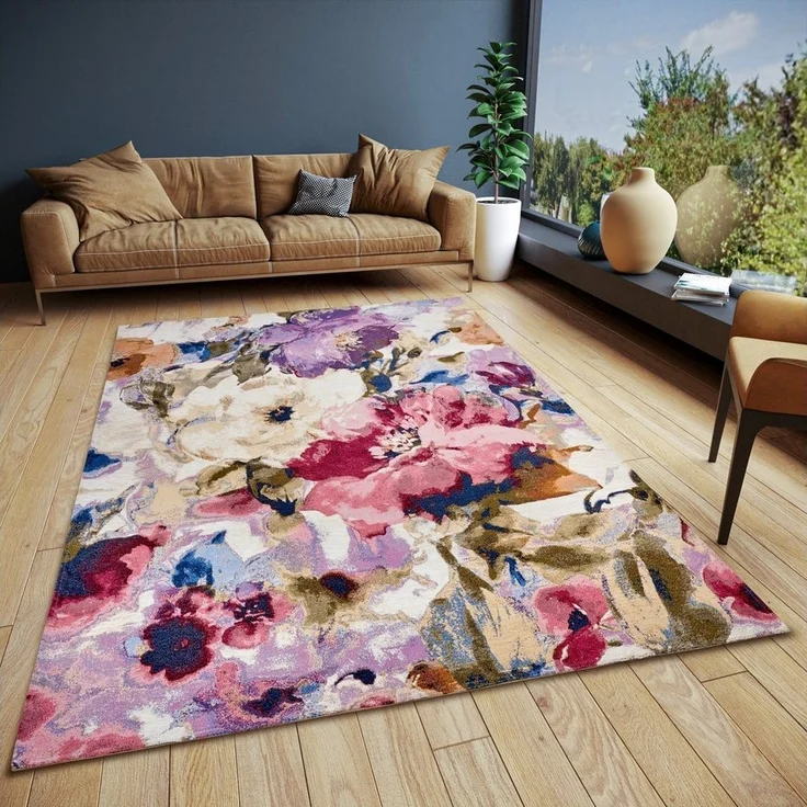 HANSE Home Teppich Atika, rechteckig, Höhe: 5 mm, strapazierfähig, pflegeleicht, robust, Anti-Slip – Bild 5