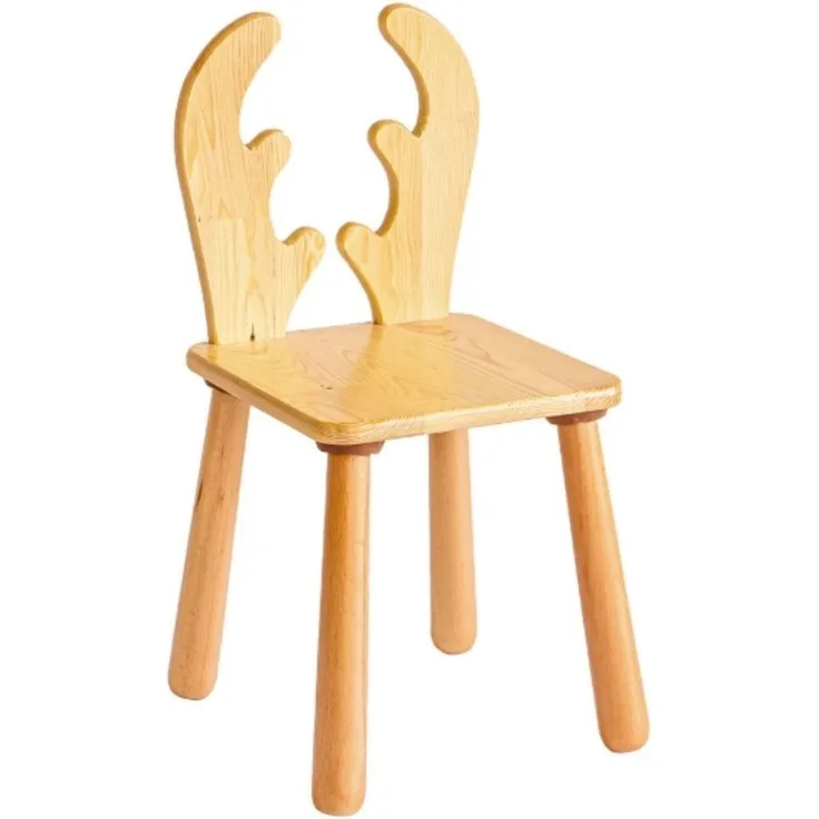 Skye Decor 'Deer Chair' Kinderstuhl, Eiche, 28 x 32 x 28 cm
