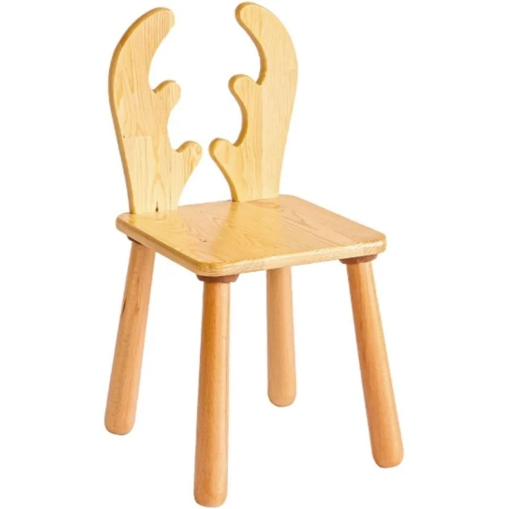 Skye Decor 'Deer Chair' Kinderstuhl, Eiche, 28 x 32 x 28 cm – Bild 1