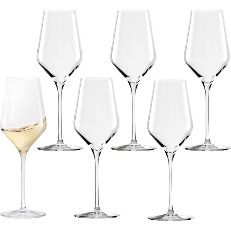 Stölzle Lausitz QUATROPHIL Weißweinglas 405 ml 6er Set