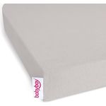 babybay Jersey Spannbetttuch Deluxe mit Membran passend für Modell Verlängerungsseite Original, Maxi, Midi und Boxspring, beige, 89x65 cm (1er Pack)