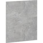 Küchenfront R-Line Beton 59.6x71.3 cm Möbelfront für den Backofenumbauschrank (halb) Vicco