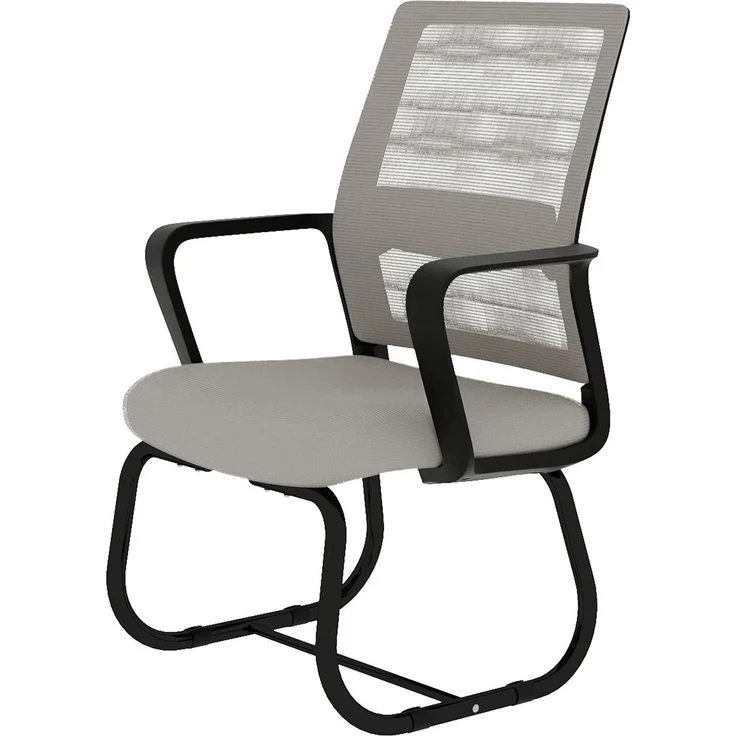 Minimalist Modern Office Chair – Metal Frame, Soft & Comfortable, Home & Office Use, Multiple Colors Available--Grau + Schwarz--45x55x90cm--YOUDENOVA – Bild 6