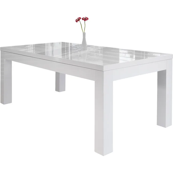 Esstisch MDF Weiß 160x90 cm