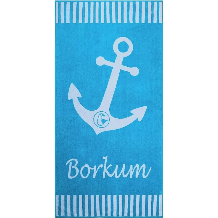 Schietwetter Strandtuch Unisex Erw, Unisex, Stoff, schnelltrocknend – Bild 5