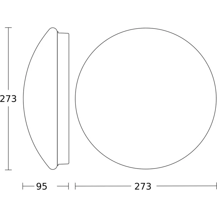 Steinel LED Innenleuchte RS 16 S Opalglas, 9,3 W Wandleuchte, 360° Bewegungsmelder, max. 3 - 8 m Reichweite, 918 lm – Bild 3