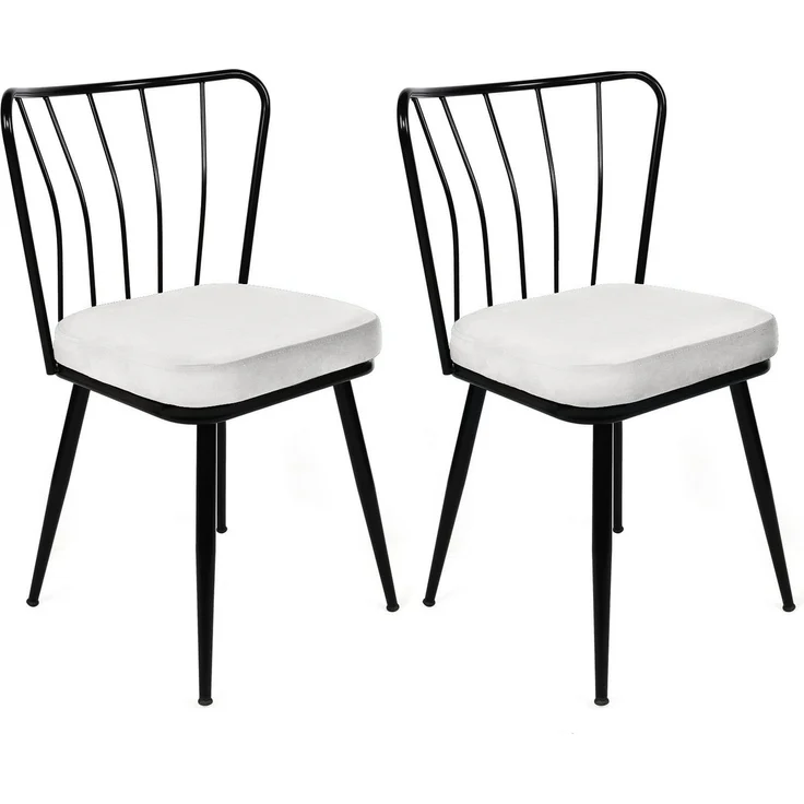 Skye Decor 'Yıldız -940 V2' Stuhlset (2-teilig), Schwarz, 43 x 82 x 42 cm – Bild 8