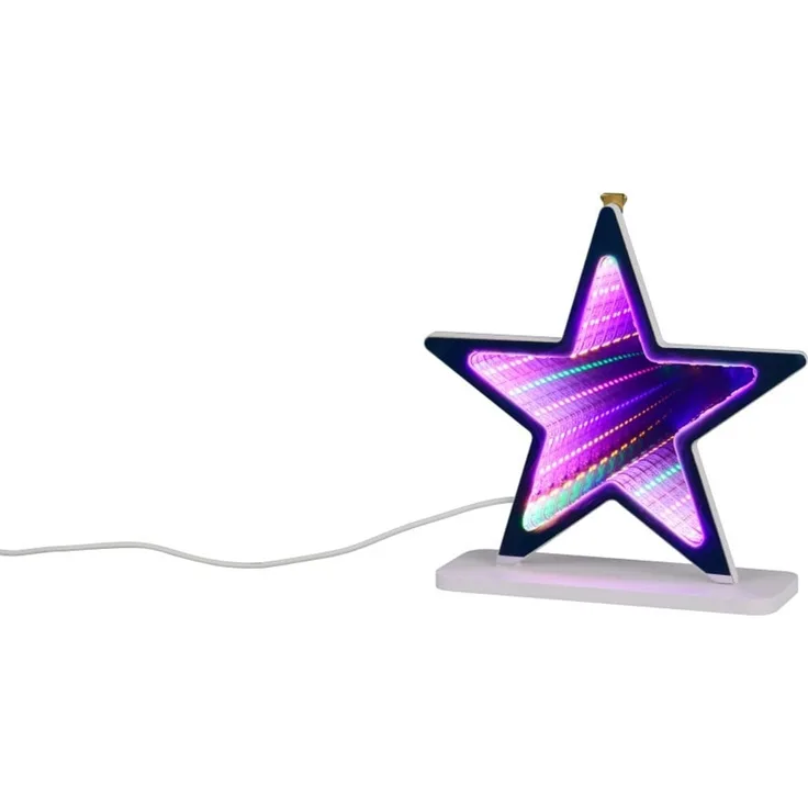 Reality LED-Wandleuchte Etoile weiß USB-C-Anschluss