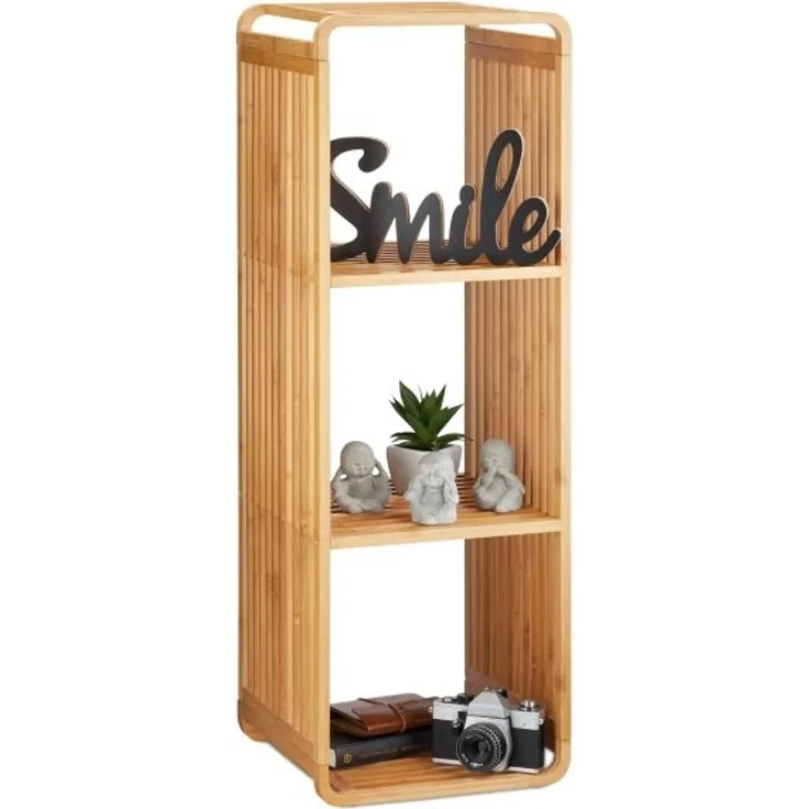 Bambus Regal mit Ablagen