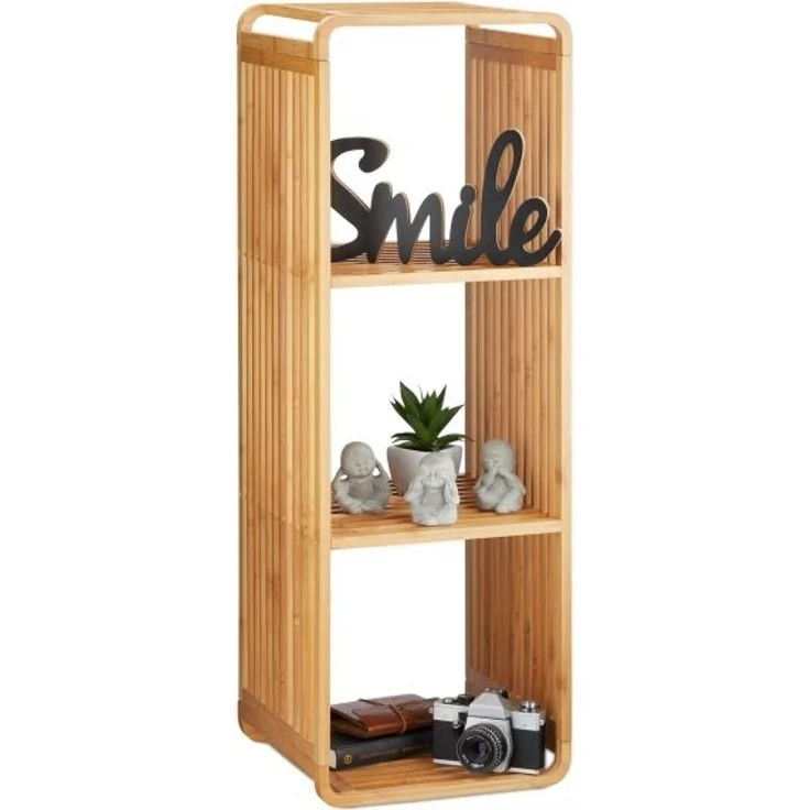 Bambus Regal mit Ablagen – Bild 1