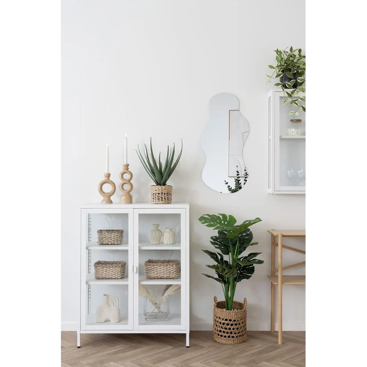 House Nordic Vase, Keramik, weiß, 2er-Set – Bild 10