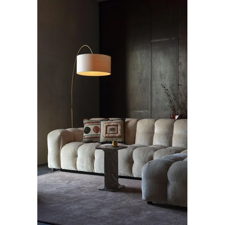 HACKMAN 4,5-Sitzer Sofa Velours Beige von DUTCHBONE – Bild 4