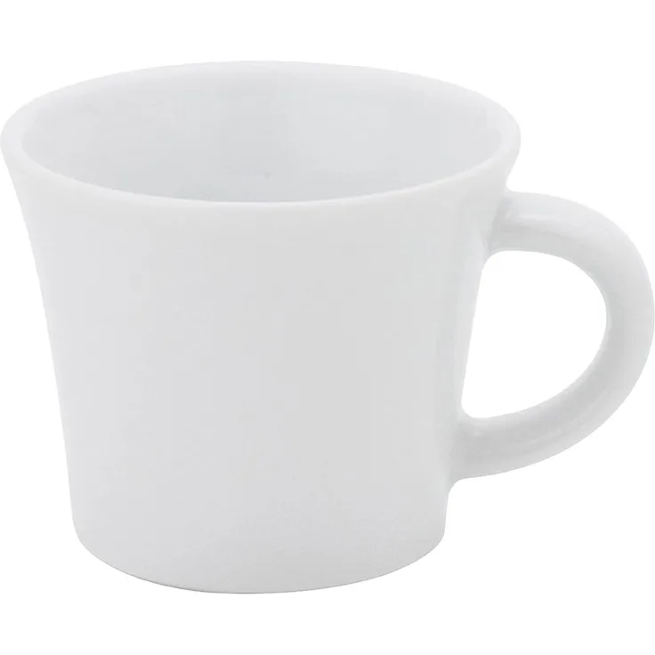 Espresso-Obertasse 0,09 l mit Henkel Update Weiß Kahla Espressotasse - Mikrowelle geeignet, Spülmaschinenfest