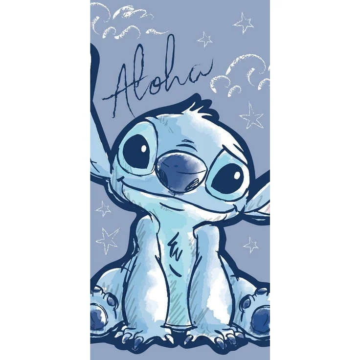 Disney Lilo & Stitch Strandtuch Badetuch 70×140 cm Baumwolle – Bild 2