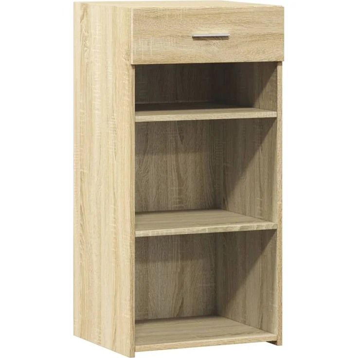 vidaXL Sideboard Sonoma-Eiche 45x42,5x93 cm Holzwerkstoff 846322 – Bild 2